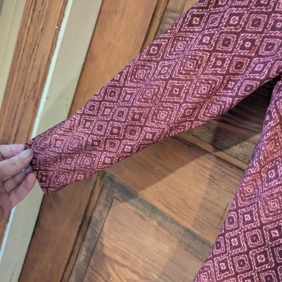 Mudd Red Bodycon Dress Scoop Neck 3/4 Sleeve - Picture 5 of 8